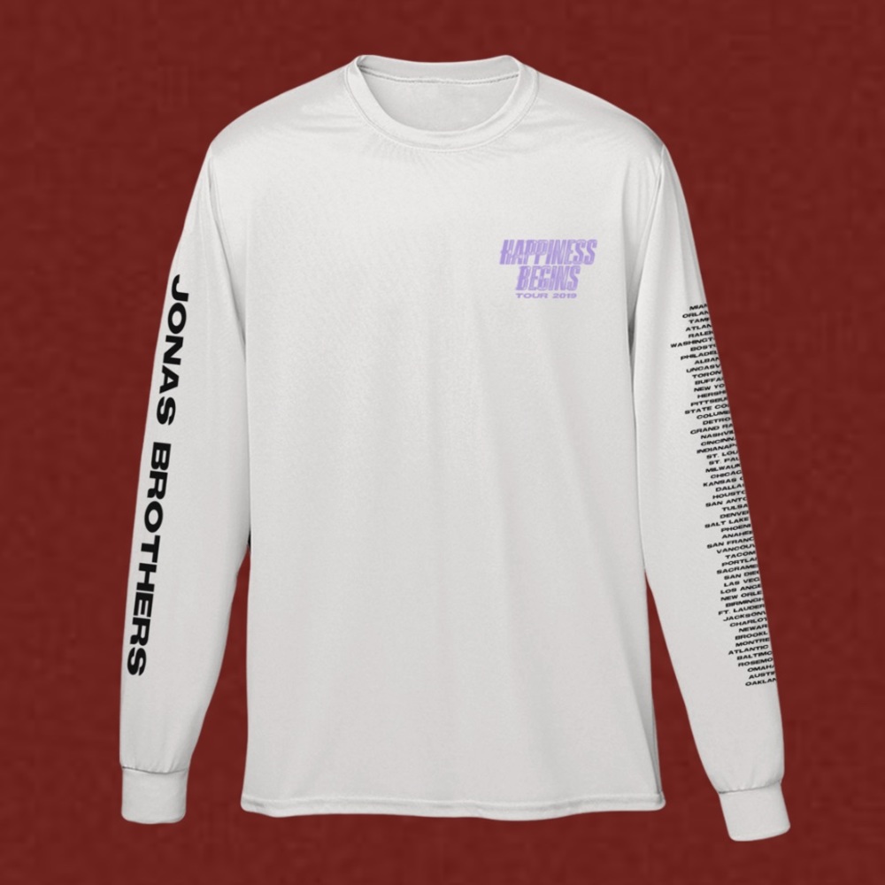 Jonas Brothers Tour Long Sleeve